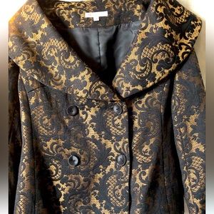 Formal gold and black jacket